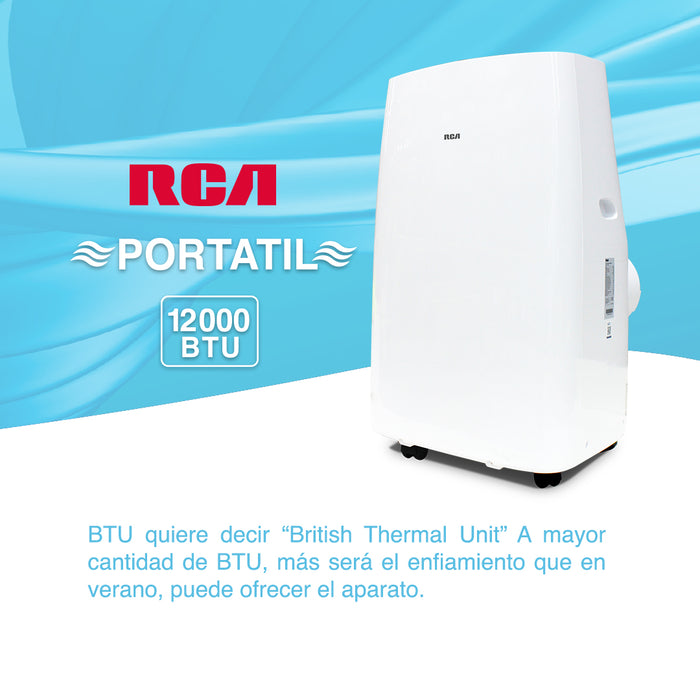 Aire Acondicionado Frio-Calor Portátil RCA 12.000BTU 4en1