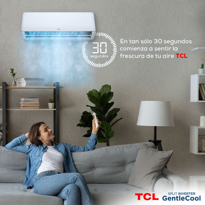 Aire acondicionado Inverter Smart TCL 24000 BTU WIFI