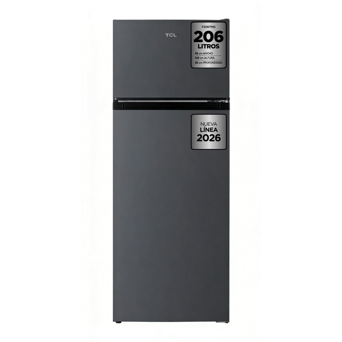 Refrigerador Top Mount Frío Directo 206 Litros F206TMG