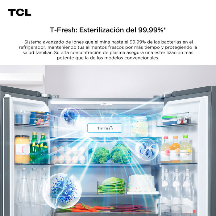 Refrigerador Cross Door TCL 518L C521CD
