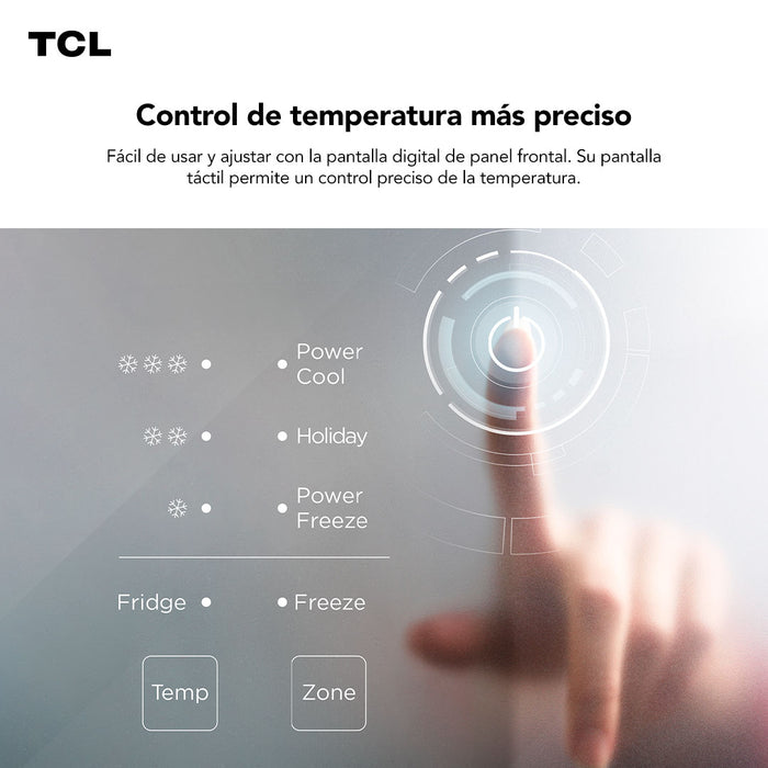 Refrigerador Side By Side TCL 504L P520SBC