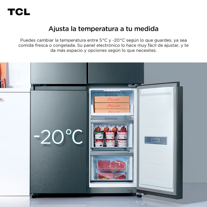Refrigerador Cross Door TCL 518L C521CD