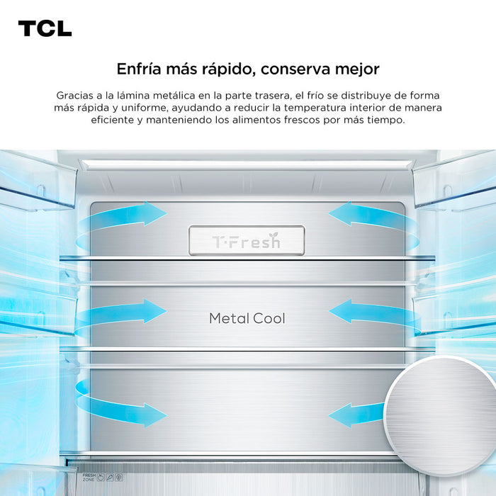 Refrigerador Cross Door TCL 518L C521CD