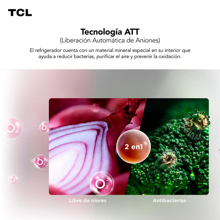 Refrigerador French Door TCL 424 Litros P460CDN