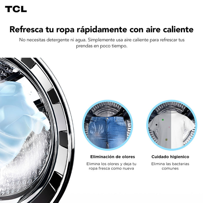 Lavadora Secadora Frontal TCL 10Kg/7Kg C2210WDG