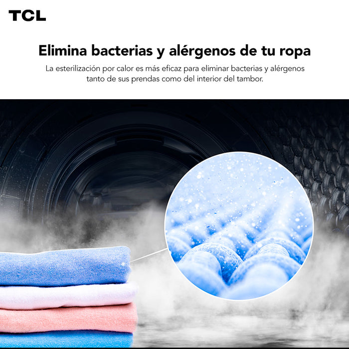 Lavadora Secadora Frontal TCL 10Kg/7Kg C2210WD
