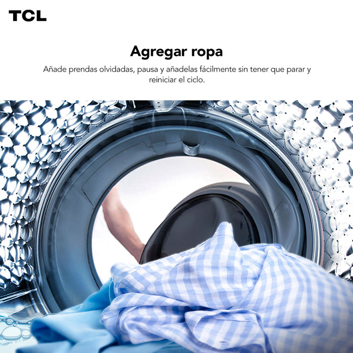 Lavadora Secadora Frontal TCL 10Kg/7Kg C2210WDG