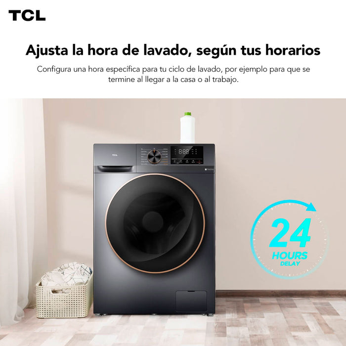 Lavadora Secadora Frontal TCL 10Kg/7Kg C2210WDG