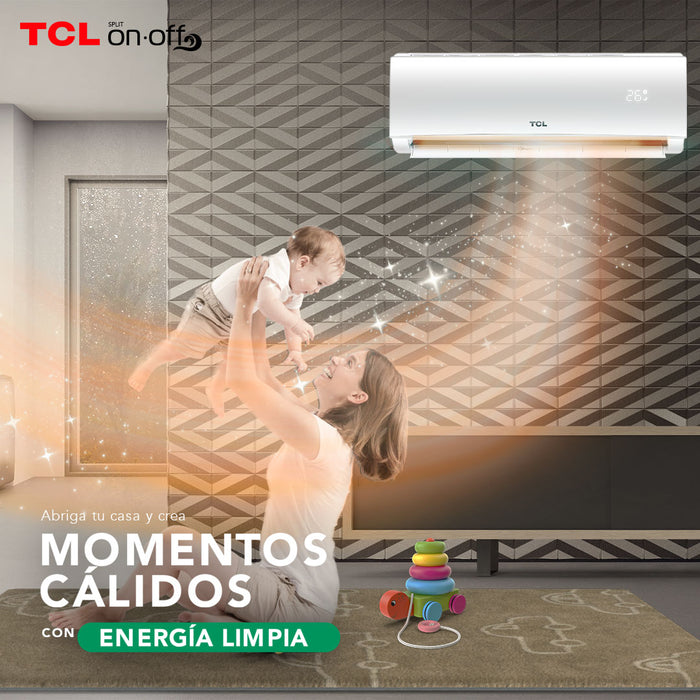 Aire Acondicionado Frio-Calor Split TCL 9000 BTU 4en1