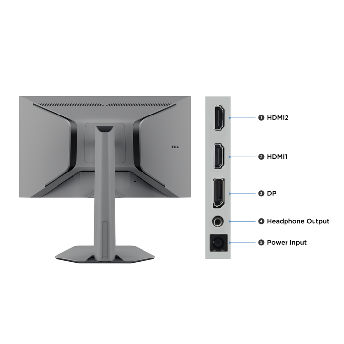 Monitor Gamer TCL 25" QD-Mini LED 25G64 FHD 300Hz