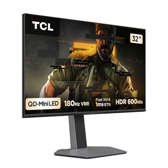 Monitor Gamer TCL 32" QD-Mini LED 32G64 QHD 180Hz