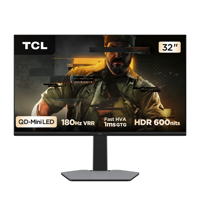 Monitor Gamer TCL 32" QD-Mini LED 32G64 QHD 180Hz