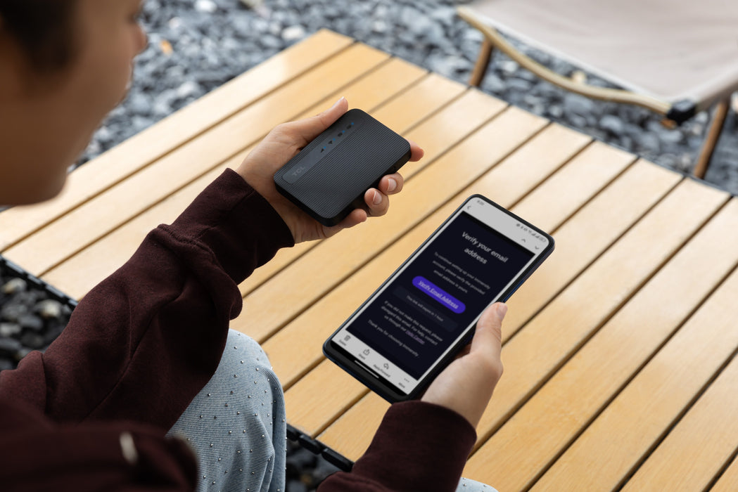 Módem TCL MiFi MW45 Negro 4G LTE