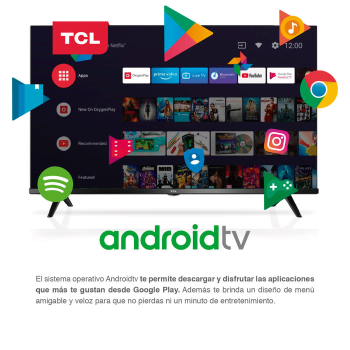 LED 40" TCL 40S65A FHD Smart TV Android