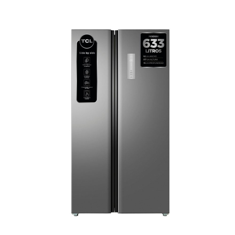 LBF6A63 冷凍庫 921L Refrigerador Side by Side TCL 633L P650SBG — TCL.cl