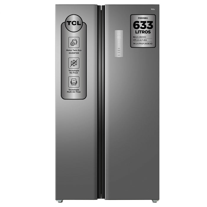 Refrigerador Side by Side No Frost 633L P650SBG