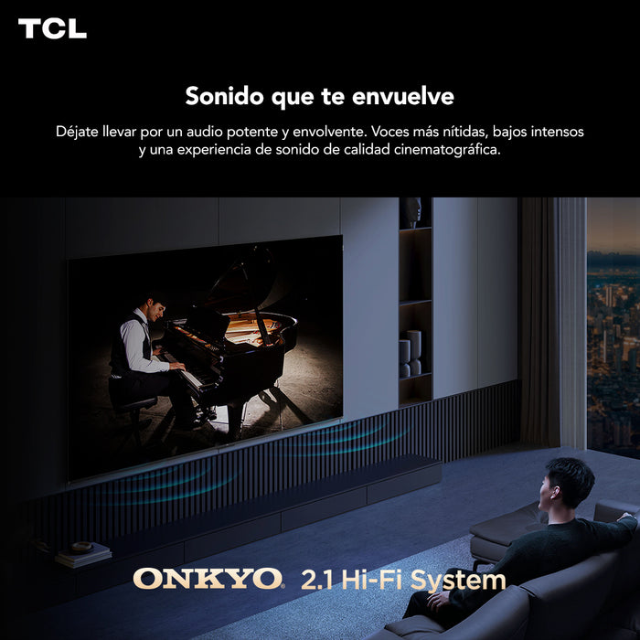Smart TV 98" TCL 4K UHD QLED 98P8K