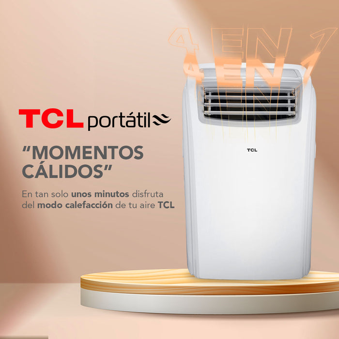 Aire Acondicionado Frio-Calor Portátil TCL 12.000btu 4en1