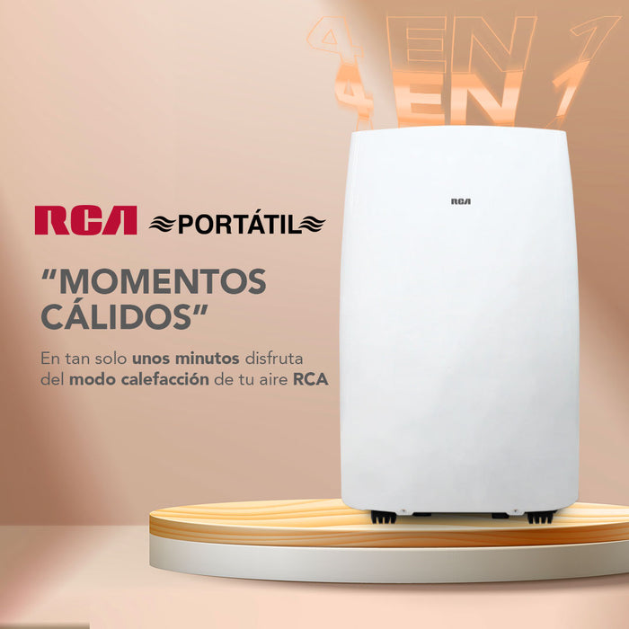 Aire Acondicionado Frio-Calor Portátil RCA 9.000BTU 4en1