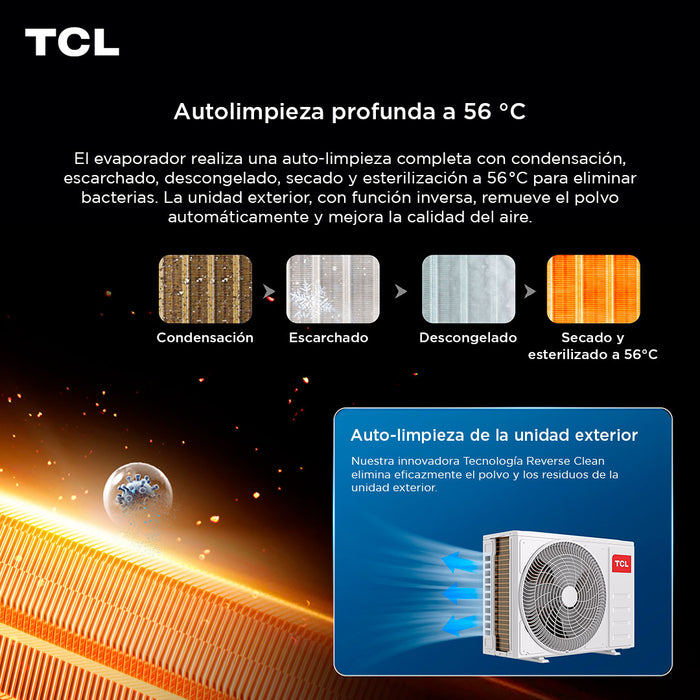 Aire Acondicionado Inverter SaveIN Black AI 18000 BTU WIFI