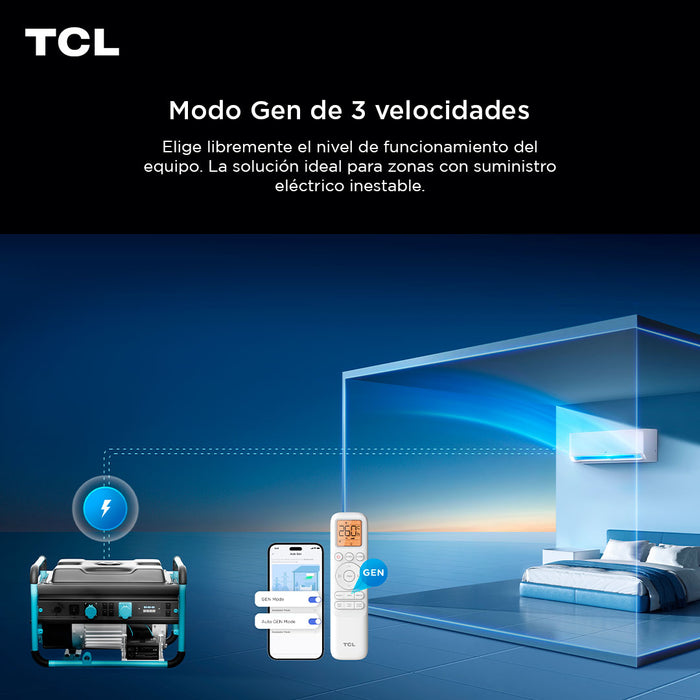 Aire Acondicionado Inverter SaveIN Black AI 18000 BTU WIFI