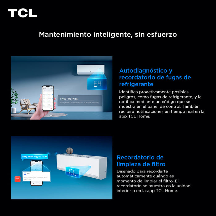 Aire Acondicionado Inverter SaveIN Black AI 18000 BTU WIFI