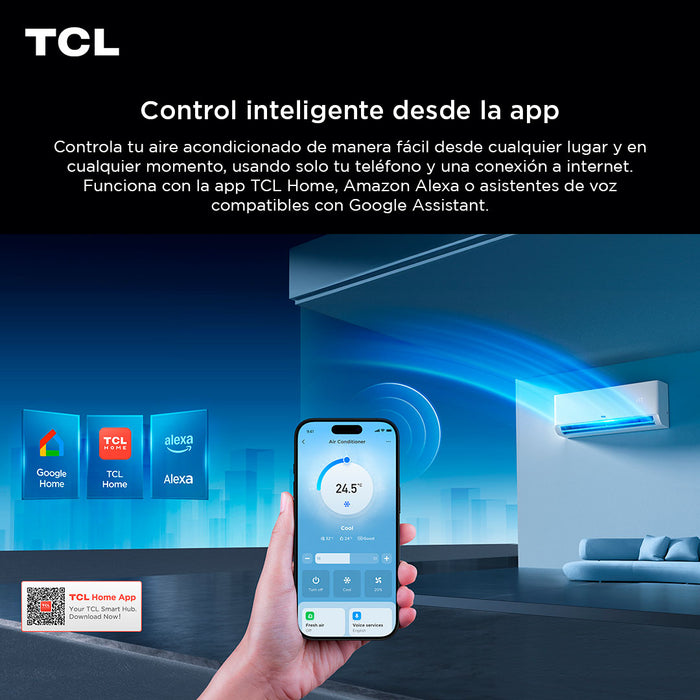 Aire Acondicionado Inverter SaveIN Black AI 24000 BTU WIFI
