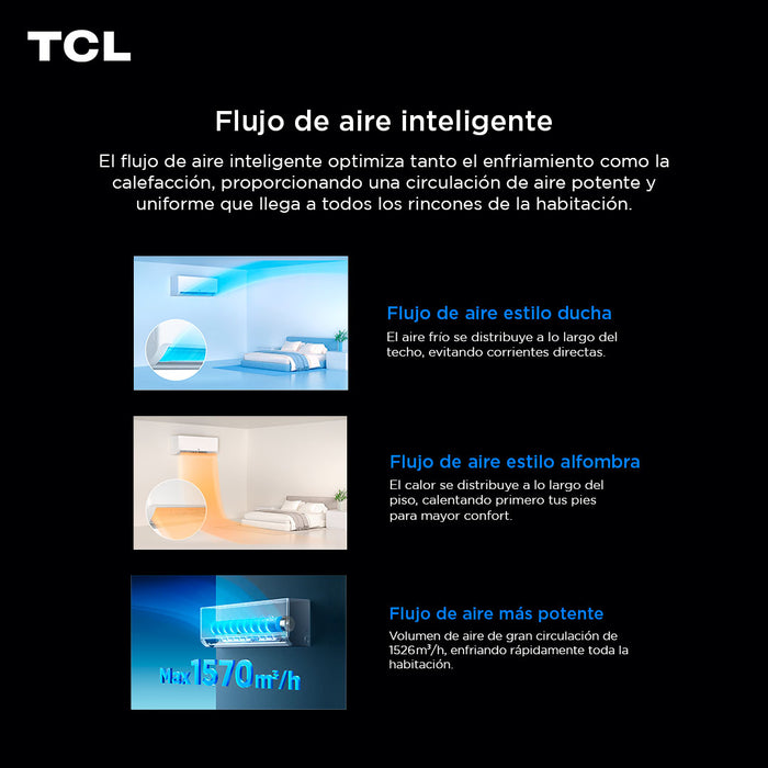 Aire Acondicionado Inverter SaveIN Black AI 24000 BTU WIFI