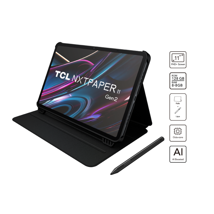 TAB 11 NXTPAPER 128GB / 8GB Octa Core 11" FHD+ Lapiz + Cover
