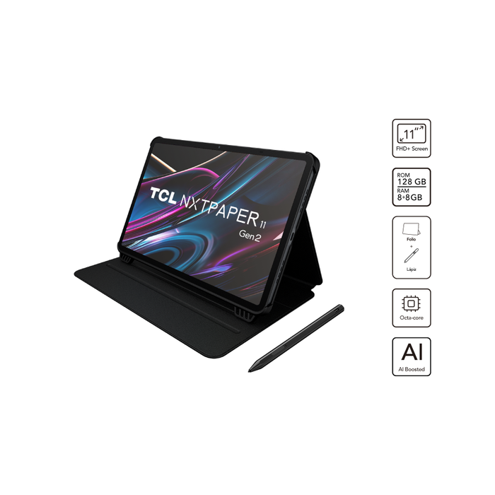TAB 11 NXTPAPER 128GB / 8GB Octa Core 11" FHD+ Lapiz + Cover