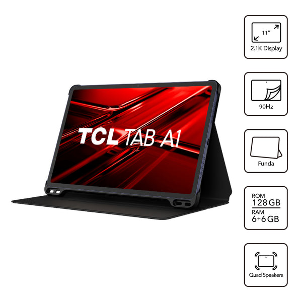 TAB A1 128GB / 6GB Octa Core 11" 2.1k 90Hz + Funda