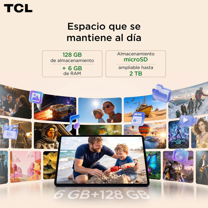 TAB A1 128GB / 6GB Octa Core 11" 2.1k 90Hz + Funda
