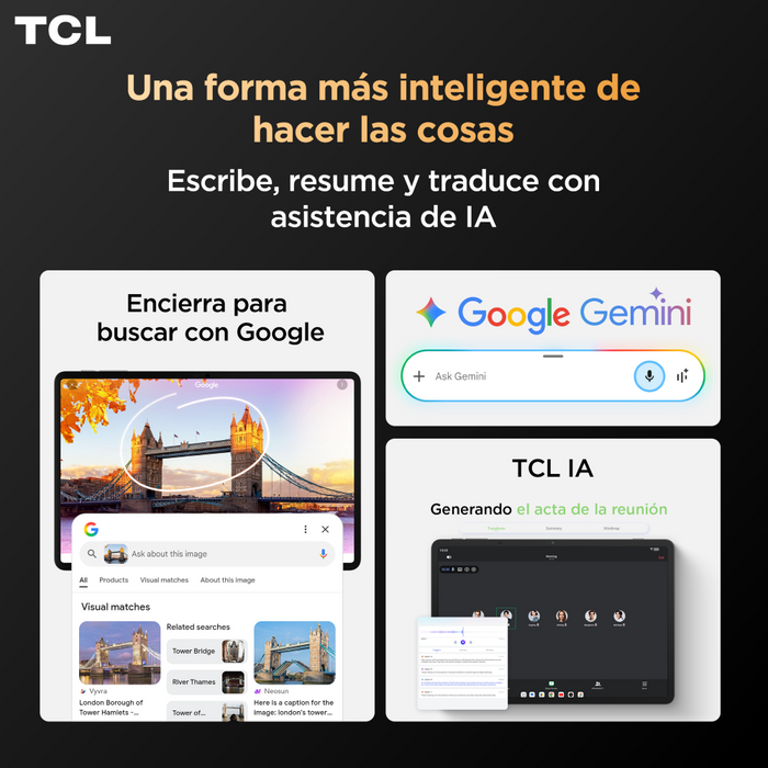 TAB A1 NXTPAPER 256GB / 6GB Octa Core 11" 2.1k 90Hz + Lapiz + Funda