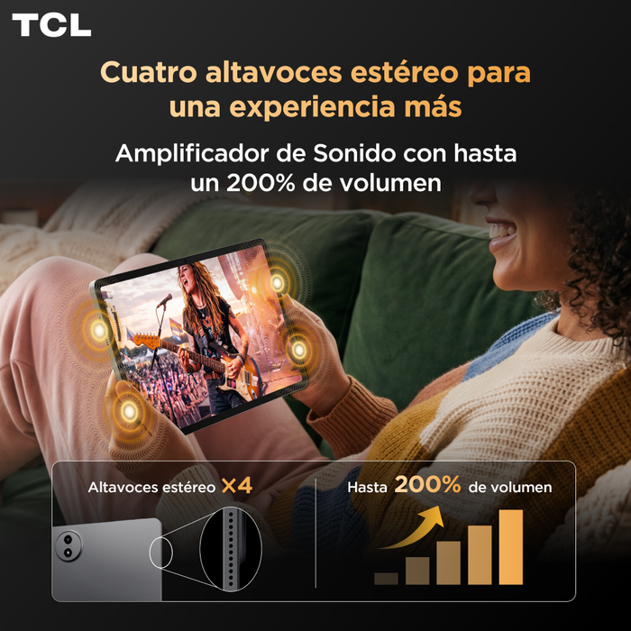 TAB A1 NXTPAPER 256GB / 6GB Octa Core 11" 2.1k 90Hz + Lapiz + Funda