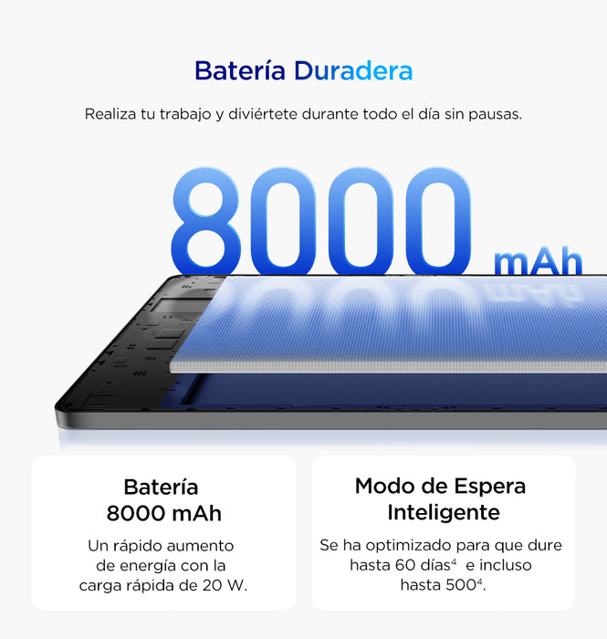 TAB A1 Plus 128GB / 6GB Octa Core 12.2" 2.4k 120Hz + Funda