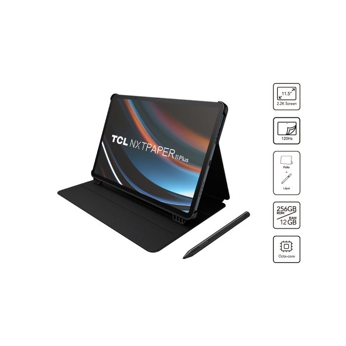TAB 11 Plus NXTPAPER 256GB / 8GB Octa Core 11.5" 2.2k 120Hz + Lapiz + Cover