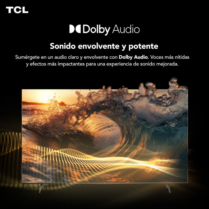 Smart TV 85" TCL 4K UHD QLED 85T6C