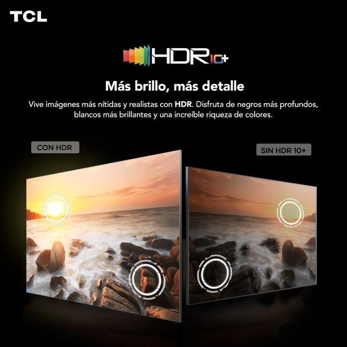 Smart TV 85" TCL 4K UHD QLED 85T6C