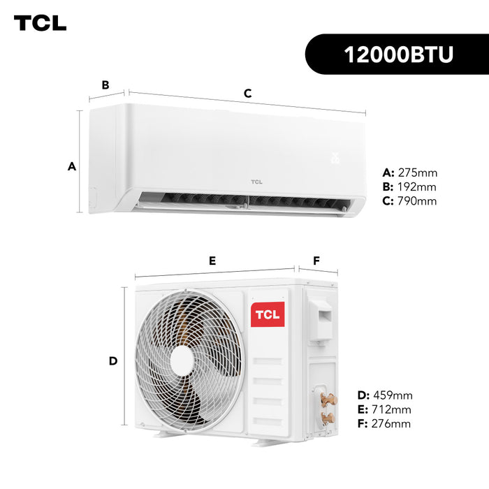 Aire Acondicionado Inverter TCL BreezIN 12000 BTU WIFI