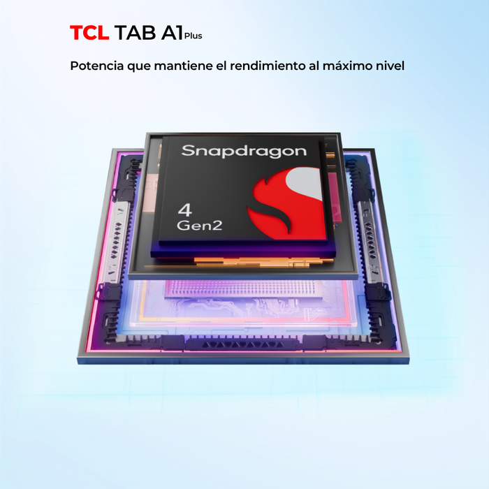 Tablet TCL A1 Plus 128GB + 6GB + Lápiz + Flip Case + Teclado