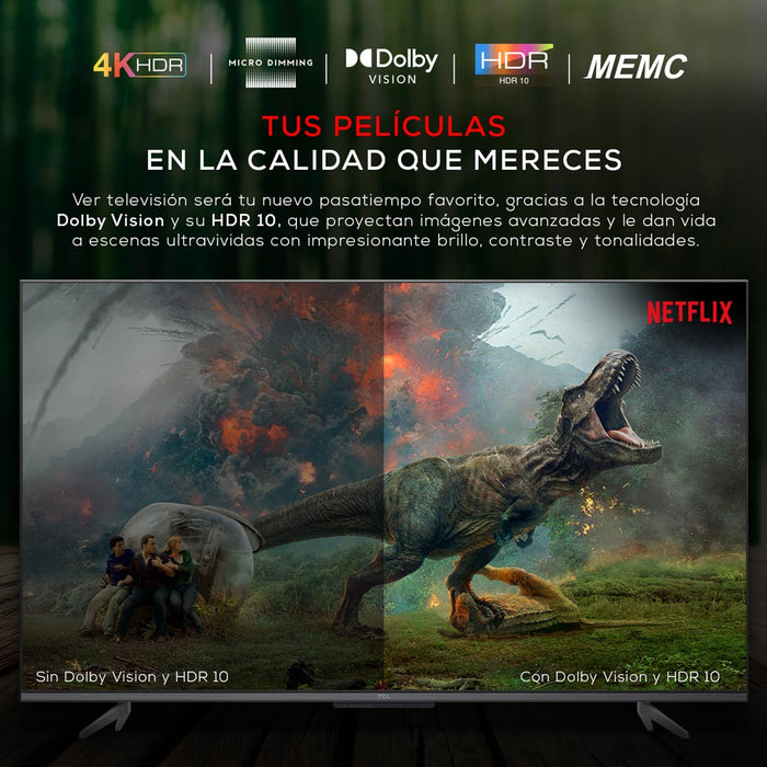 LED 55" TCL 55P725 4K HDR Smart TV Android