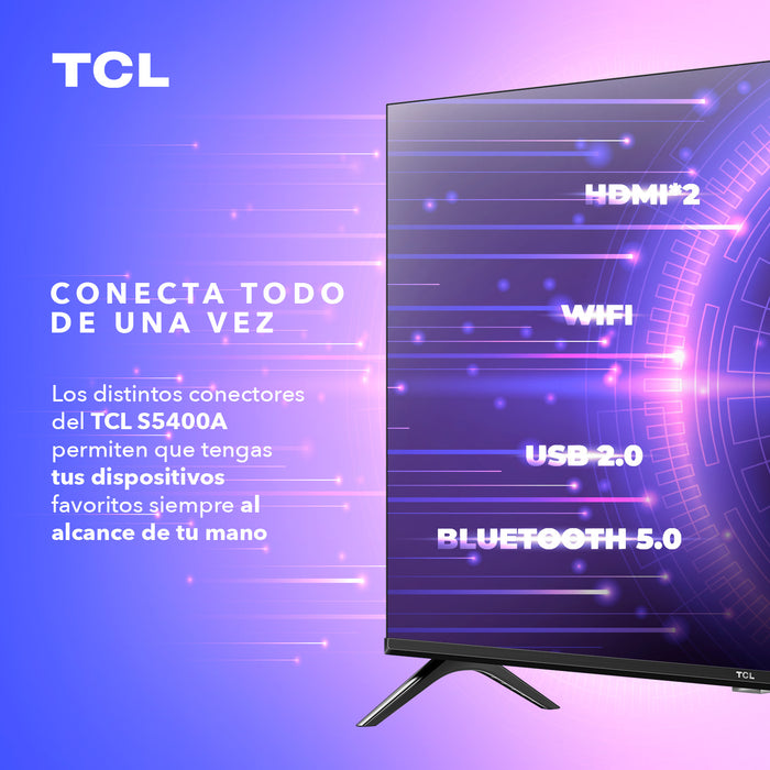 LED 40" TCL 40S5400A Full HD Smart TV Android